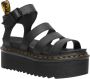 Dr. Martens Stijlvolle en comfortabele platte sandalen voor vrouwen Black Dames - Thumbnail 6