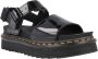 Dr. Martens Zwarte leren sandalen met Quad-zool Black Dames - Thumbnail 8