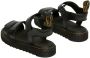 Dr. Martens Klaire J Black T Lamper leren sandalen zwart Meisjes Leer Effen 32 - Thumbnail 11