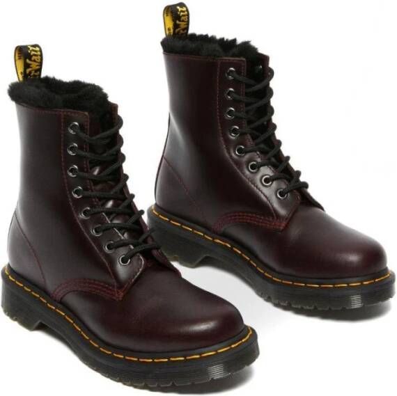 Dr. Martens Serena Oxblood Atlas Booties Zwart Dames