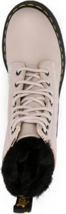 Dr. Martens Serena Virginia Beige Enkellaarsjes