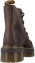 Dr. Martens Sinclair Dark Enkellaarzen Brown Dames - Thumbnail 4