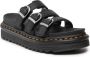 Dr Martens Sandals Blaire Slide Hydro Leather Dr. Martens Zwart Dames - Thumbnail 9