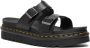 Dr Martens Myles Brando Buckle Slide Sandels Dr. Martens Zwart Heren - Thumbnail 4