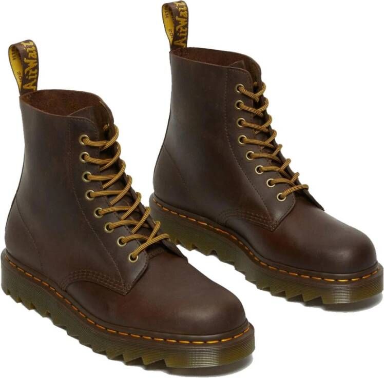 Dr. Martens Stijlvolle Bruine Laarzen voor Mannen Brown Heren