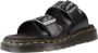 Dr. Martens JORGE~II~MUTED~OLIVE~~~~~~~~~~ slippers Zwart - Thumbnail 24