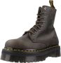 Dr. Martens Jadon Charcoal Grey Burnished Waxy Pull Up Wp Laars grijs Dames - Thumbnail 6