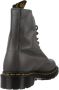 Dr. Martens 1460~PASCAL~GUNMETAL~~~~~~~~~~ Hoge sneakersHoge sneakersVeterbootsDames veterschoenenDames sneakersVrije tijd half-hoogHalf-hoge schoenenHeren veterschoenHeren sneakers Grijs - Thumbnail 11