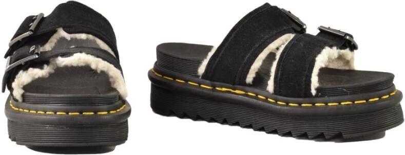 Dr. Martens Suede Plush Sandaal