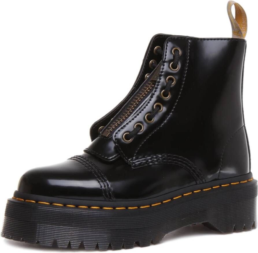 Dr. Martens Vegan Sinclair Black Platform Boots