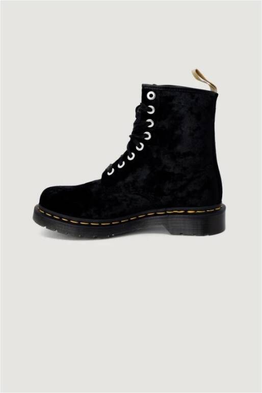 Dr. Martens Velvet Lace-Up Laarzen voor Vrouwen