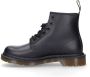 Dr. Martens Zwarte leren gevechtslaars met ritszak en 6 cm platform Black - Thumbnail 6