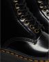Dr. Martens Vegan Enkellaarzen met Glanzende Afwerking Black Dames - Thumbnail 9