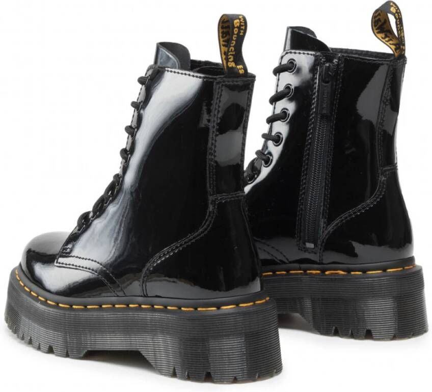 Dr. Martens Laarzen JADON BLACK PATENT LAMPER - Foto 4