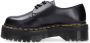 Dr. Martens 1461 Quad Polished Smooth Leren Platform Schoenen Black - Thumbnail 3