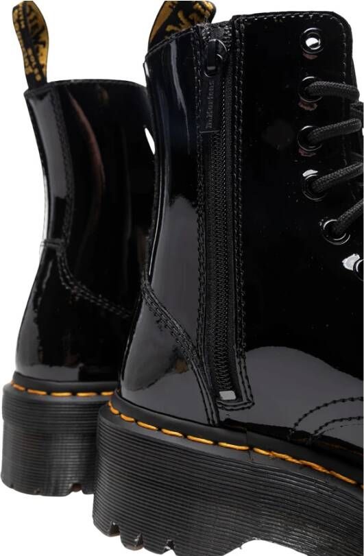 Dr. Martens Laarzen JADON BLACK PATENT LAMPER - Foto 6