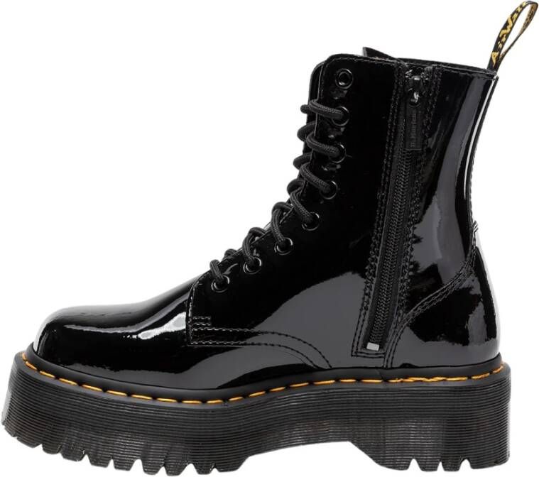 Dr. Martens Laarzen JADON BLACK PATENT LAMPER - Foto 8