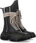Rick Owens Zwarte Leren Enkellaarzen Black Dames - Thumbnail 6