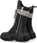 Rick Owens Zwarte Leren Enkellaarzen Black Dames - Thumbnail 8