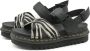 Dr. Martens Voss II Zwart Wit Sandalen voor Dames Black Dames - Thumbnail 7