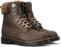 Dr. Martens Bruine Serena Collar Enkellaarzen Brown Dames - Thumbnail 5