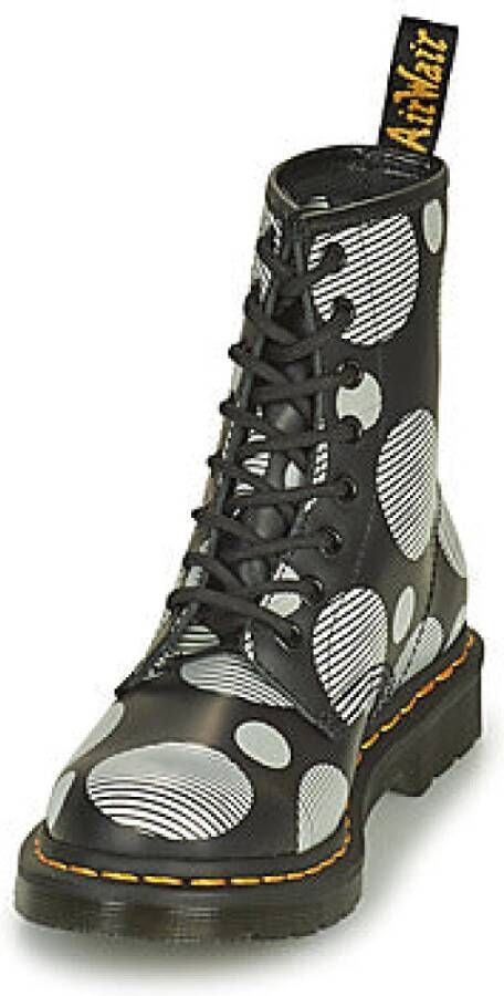Dr. Martens Witte Enkellaarzen 1460 Vrouwen Multicolor Dames