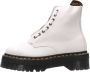 Dr Martens Sinclair Nappa Milled Nappa Leather Platform Boots Dr. Martens Wit Dames - Thumbnail 8
