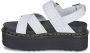 Dr. Martens Witte Quad Sandalen voor Vrouwen White Dames - Thumbnail 5