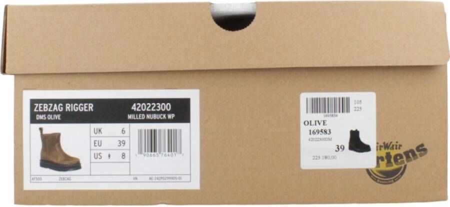 Dr. Martens Zebzag Rigger Enkellaarzen