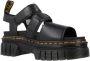 Dr. Martens Zwarte 3-Strap Sandalen Black Dames - Thumbnail 6
