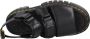Dr. Martens Zwarte 3-Strap Sandalen Black Dames - Thumbnail 8