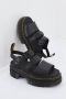 Dr. Martens Zwarte 3-Strap Sandalen Black Dames - Thumbnail 9