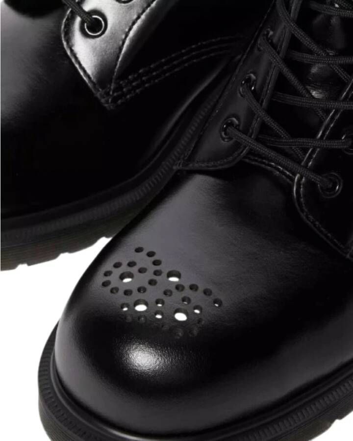 Dr. Martens Zwarte Analine Brogue Laars