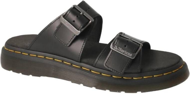 Dr. Martens Zwarte Analine Unisex Sandaal Black Dames