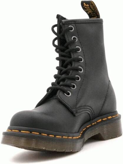 Dr. Martens Zwarte Anfibio Laarzen met AirWair Zool Black Dames