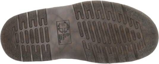 Dr. Martens Zwarte Caged Sandalen Logo Leer Black Heren
