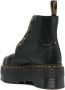 Dr. Martens Zwarte Leren Veterschoenen voor Vrouwen Black Dames - Thumbnail 10