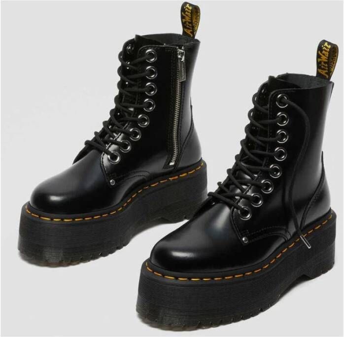 Dr. Martens Zwarte Jadon Max Laarzen