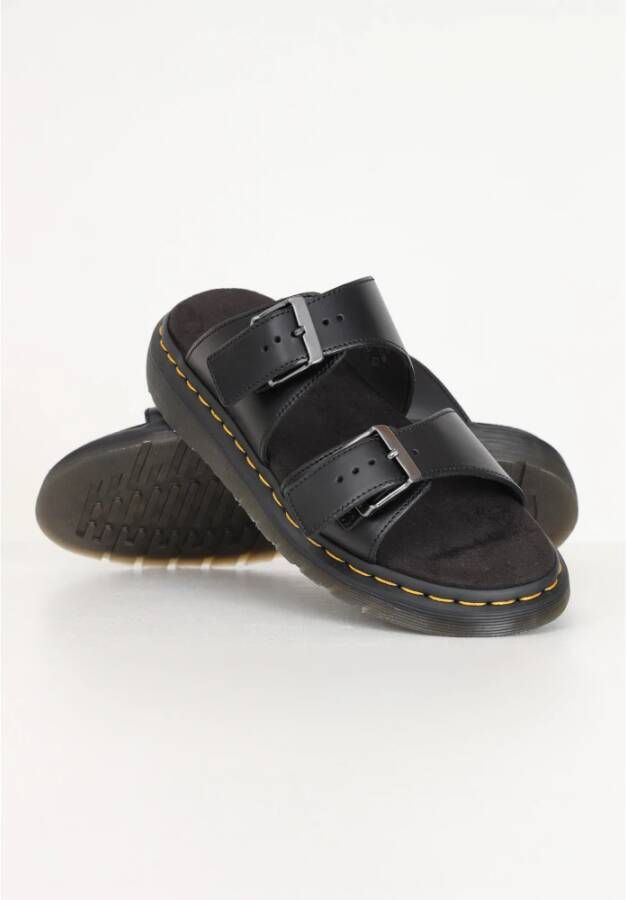 Dr. Martens Zwarte Josef Analine Herensandalen Black Heren