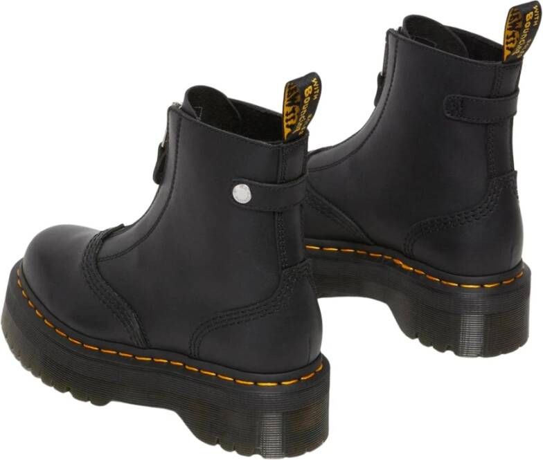 Dr. Martens Zwarte Laarzen met Stijl Zwart Dames