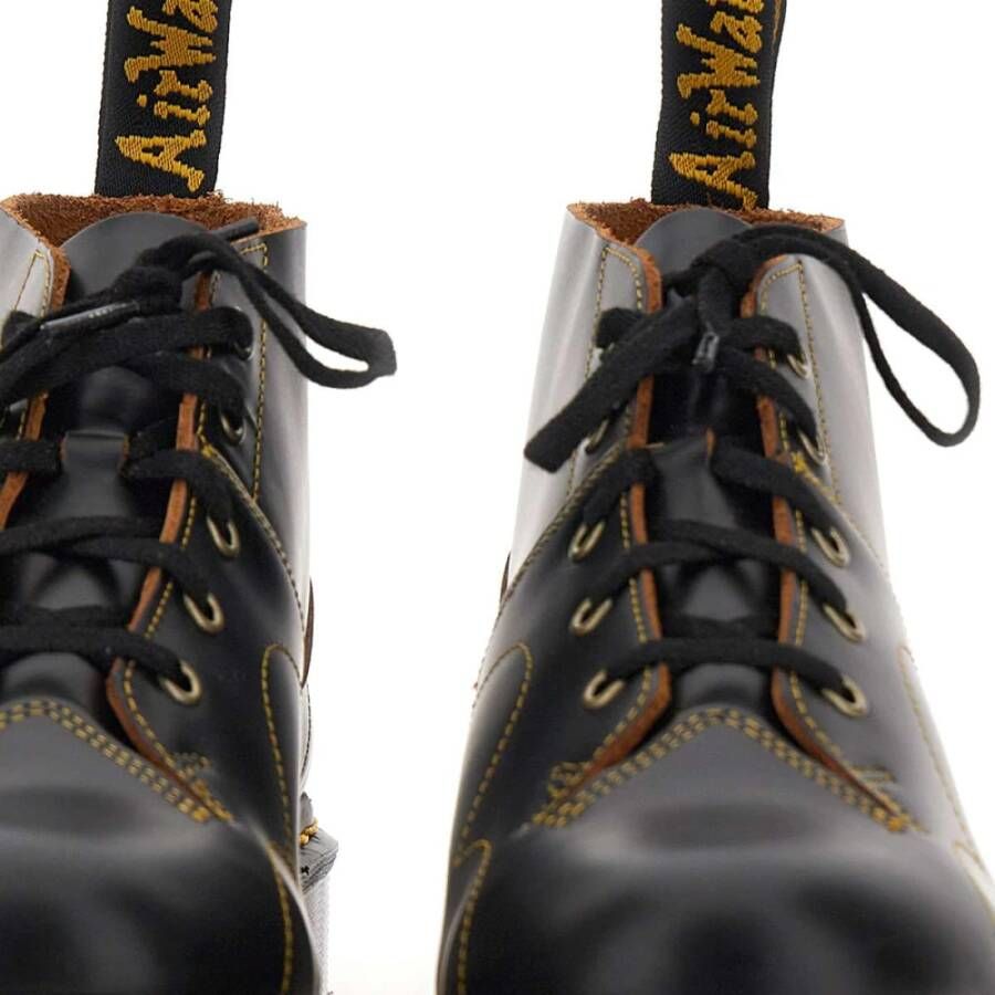 Dr. Martens Zwarte Laarzen van Zwart Heren
