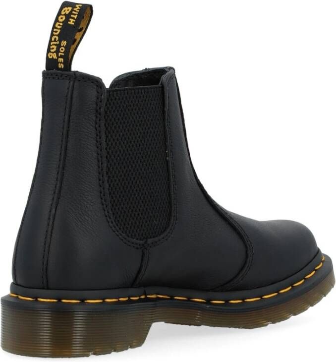 Dr. Martens Zwarte Leren Chelsea Boot 2976 Black Dames