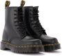 Dr. Martens Zwarte Leren Enkellaarzen 8-Gaats Black Dames - Thumbnail 2