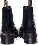 Dr. Martens Zwarte Leren Laarzen met Elastische Inzetstukken Black Dames - Thumbnail 14