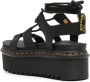 Dr. Martens Athena Leren Sandalen Lente Zomer Collectie Black Dames - Thumbnail 17