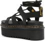 Dr. Martens Athena Leren Sandalen Lente Zomer Collectie Black Dames - Thumbnail 18