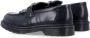 Dr. Martens Elegante Atlas Leren Loafers met Franje en Metalen Gesp Black Heren - Thumbnail 7