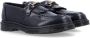 Dr. Martens Elegante Atlas Leren Loafers met Franje en Metalen Gesp Black Heren - Thumbnail 9