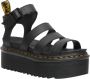 Dr. Martens Stijlvolle en comfortabele platte sandalen voor vrouwen Black Dames - Thumbnail 7