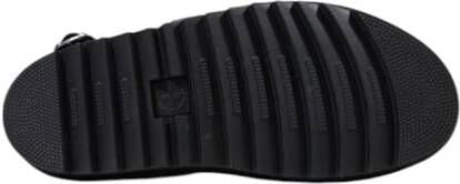 Dr. Martens Zwarte Leren Sandaal